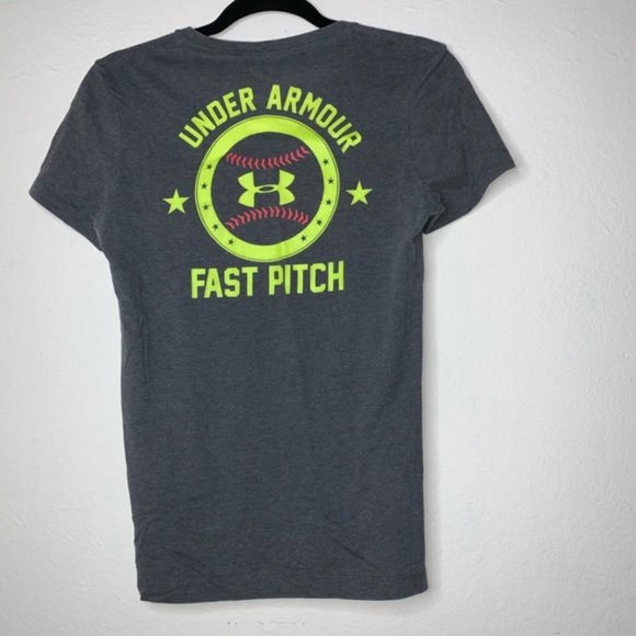 3/$20🔥Grey Under Armour Tee - Picture 4 of 4